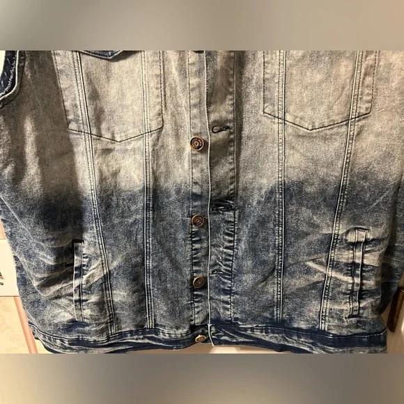 Demolition-Men Jean Vest..New! Men - Picture 5 of 7